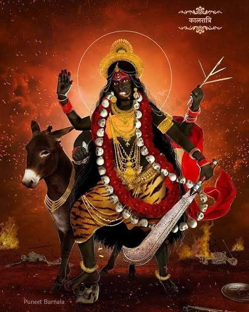 शारदीय नवरात्रि के सप्तमी को होती है मां कालरात्रि की पूजा